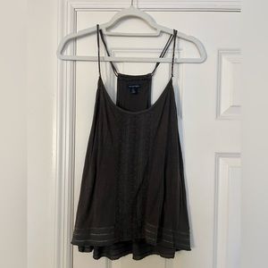 Grey American Eagle Racerback Tank